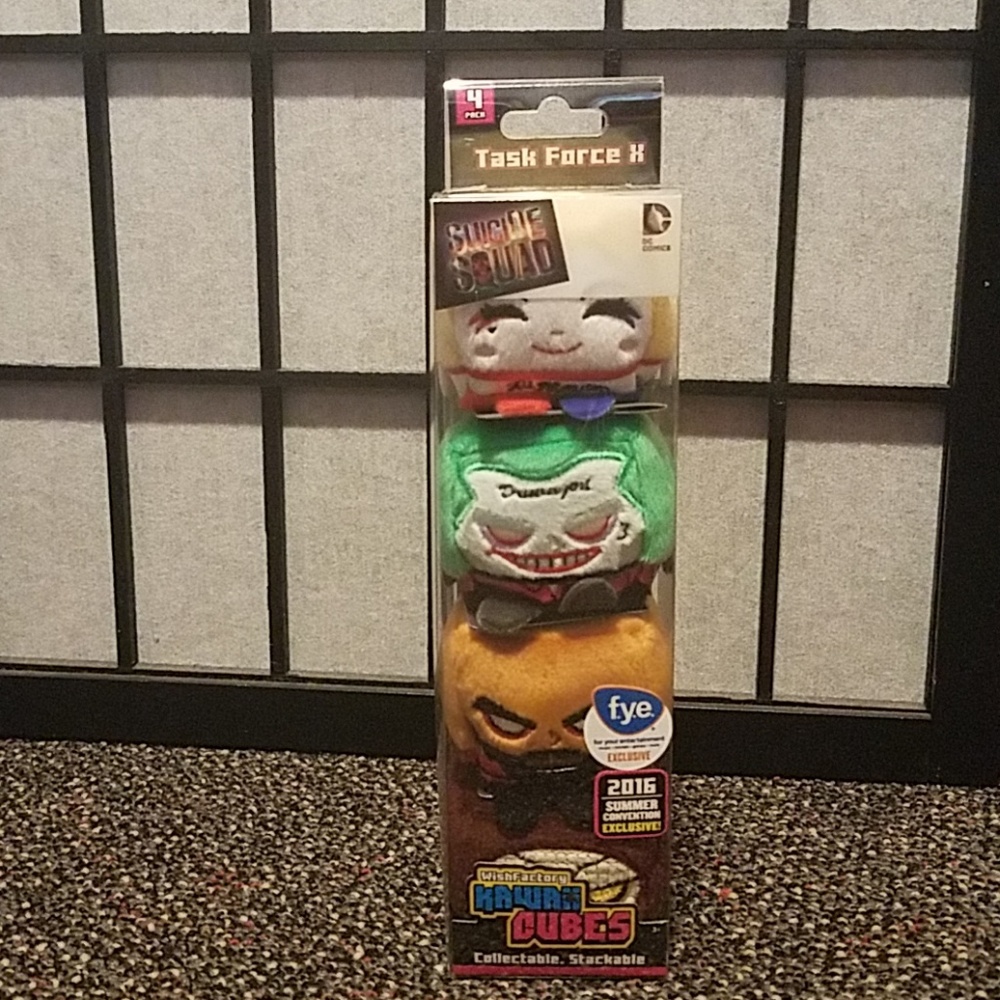 Suicide squad task force x kawaii cube stackable